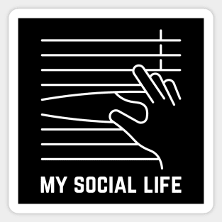 My Social Life Sticker